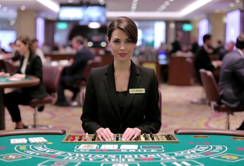 live baccarat dealer